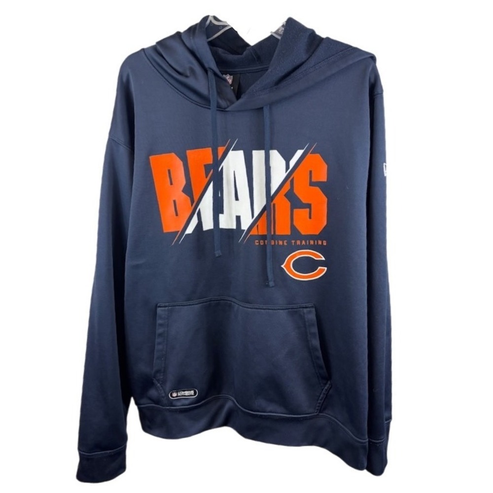 NFL Team Apparel New Era Hoodie Sweatshirt Men's Size XL Chicago Bears